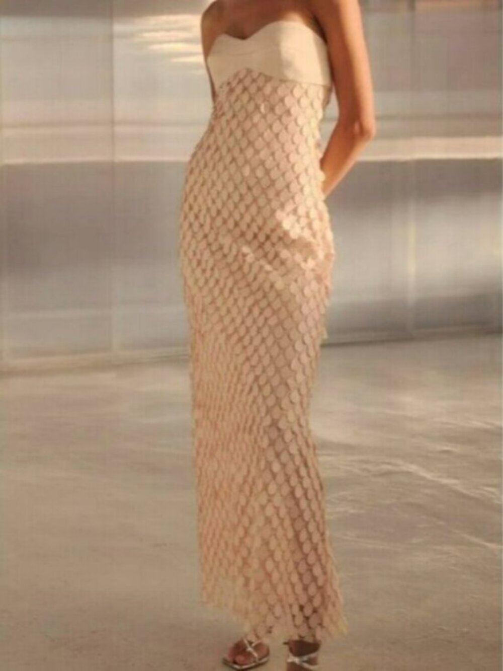 Manning Cartell Gown in Rosewater